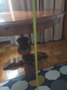 Okrągły rozkładany stół 