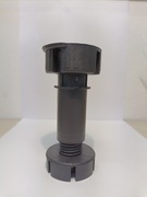 Nóżki meblowe kuchenne h-10cm 50szt + clipy Wawa