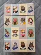 Galison gra memory animal portraits 