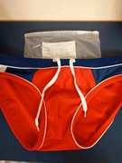 Męskie kąpielówki ze sznureczkiem i kieszonką No132