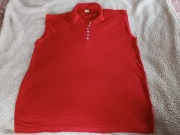 Koszulka (bluza) - bezrękawnik czerwona - rozm.L