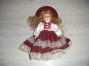 laleczka lalka zabawka ceramiczna dekoracja