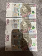 Banknot 500 zł seria A0