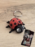 Breloczek Biedronki 3D - Brelok Druk3d fidget Keychain