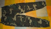 SODDNIE DRESOWE LEKKIE JOGGERY MORO KAMUFLAŻ CAMO IDEALNE RAP UNIKAT M
