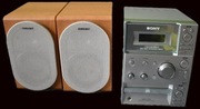 Miniwieża SONY HCD-CP101 CMT-CP101 + dwie kolumny SONY SS-CCP101