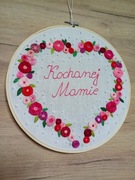 Haft ,na dzień matki śr.33 cm