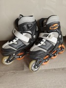 Rolki chłopiece firmy Spokey z regulacja rozmiaru: 33-37