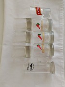 8 kolekcjonerskich kieliszków vintage 