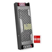 transformator LED 12V 300W, 25A, aluminiowy, ściemnialny z ochroną