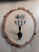 Fc Barcelona. Wieszak ścienny..