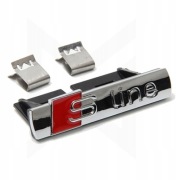 Naklejka Znaczek AUDI SLINE Emblemat grill atrapa logo