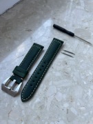 Pasek do zegarka zielony 20mm