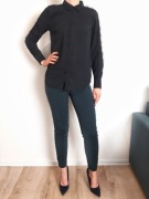 Spodnie damskie materiałowe rozmiar 36 elastyczne