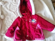 Kurtka dziewczęca zimowa 
