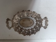 Antyk Fraget Warszawa Patera Z kwiatami uszami 