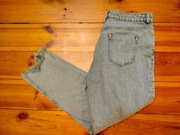 ASOS DENIM W 32 L 34 PRZETARTE ZIELONE-KHAKI BOYFRENDY