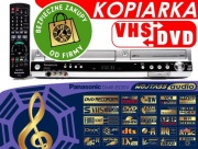 Kopiarka VHS na DVD Panasonic DMR-ES35V DivX S-VHS Playback INDEX Ntsc