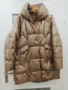 Kurtka złoto khaki piękny nowoczesny kolor roz. Xl