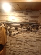 Wieszak ozdobny kuty 