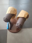 Stalowa lampa sufitowa 