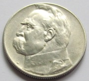 5 zł złotych Piłsudski 1935 r. (5) Ag oryginał