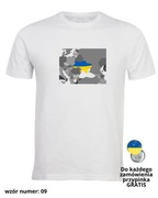 Wolna Ukraina Koszulka + przypinka GRATIS