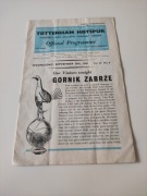 Program Tottenham Hotspur- Górnik Zabrze 61'
