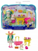 LALKA ENCHANTIMALS GJX33 GJX32 KRÓLICZKI FLUFFY BUNNY I MOP 24H