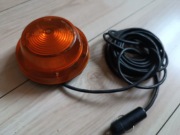 Stara polska lampa ostrzegawcza kogut PMMA PRL 