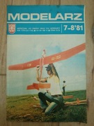Miesięcznik MODELARZ nr.7-8 1981