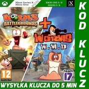WORMS BATTLEGROUNDS + WORMS W.M.D KLUCZ XBOX KLUCZ