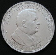 Słowacja 50 koron 1944 - ksiądz Jozef Tiso - srebro