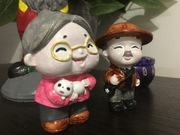 Gipsowe figurki - Babcia, Dziadek