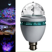 żarówka disco angielski wtyk 3W B22 black