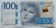 BANKNOT 100 koron (SEK) 2016 