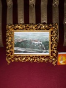 STARA PIĘKNA ZŁOCONA RAMKA  DO ZDJEĆ -2 !