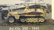 Sd.Kfz. 250 GREIF z 1942 r. Afrika Korps , skala 1:72 NOWY