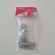 Zasuwka zasuwa furtka brama oknoobrotowa  stal nierdzewna 70x100 mm