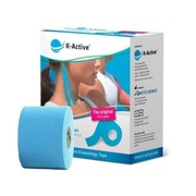 Kinesiology Tape K-Active plastry medyczne -5x5- niebieski NOWE,oryginalne