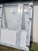 Drzwi zewnętrzne nowe Pcv 210*160 z klamką białe 