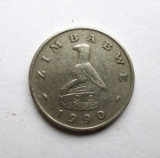 5 Centów 1990 r.  Zimbabwe