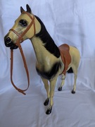 Koń duża figurka vintage, Sindy's Dapple Grey Horse