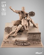 Spiderman i Gwen Stacy Diorama Marvel MCU Figurka 1/6 Ręcznie Malowana