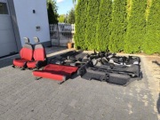 Fiat Panda III 3 12- kompletna przekładka van Fotele Kanapa Pasy Plastiki