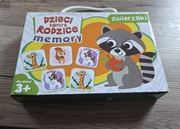 Gra Dzieci kontra Rodzice. Memory Zwierzaki 
