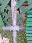 Niemiecki potykacz lub słupek ogrodzeniowy z II wojny