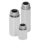 PRZEDŁUŻKA mosiężna chromowana 1/2" 15mm 1,5cm