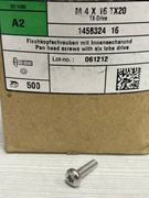 WKRĘT M4 x 16 TX20 500sztuk