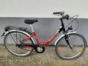 Dziecięca damka 3 biegowa - komunijna 24"